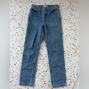 Everlane Original 90s Cheeky Straight Jeans in Medium Blue